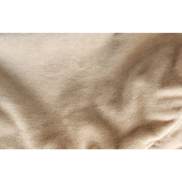 Massimo Dutti Womens Velour Jacket S Cream Military Long Sleeve Collared Lined - Picture 14 of 16